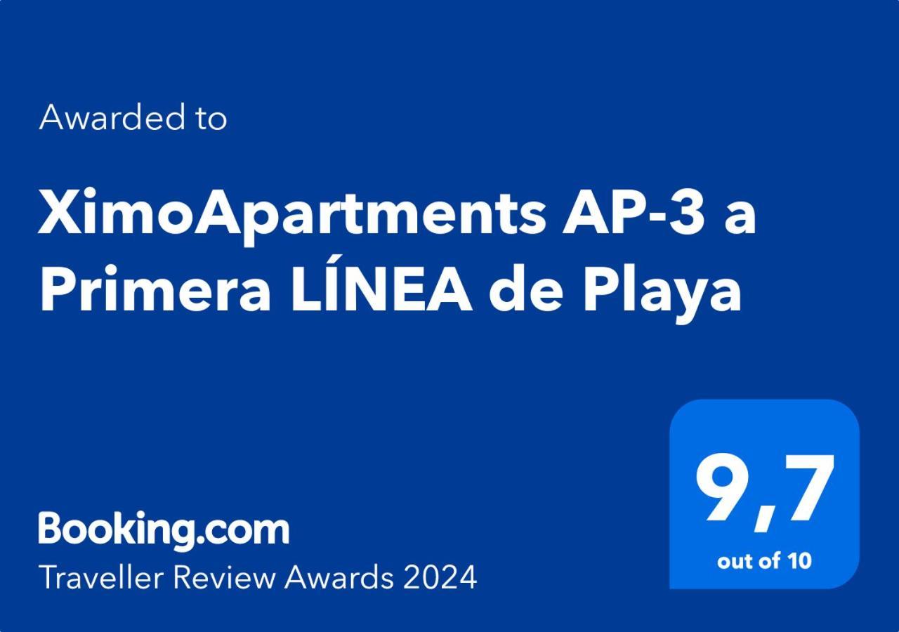 Ap-3 Ximoapartments A Primera Linea Playa & Chimenea Oliva Zewnętrze zdjęcie